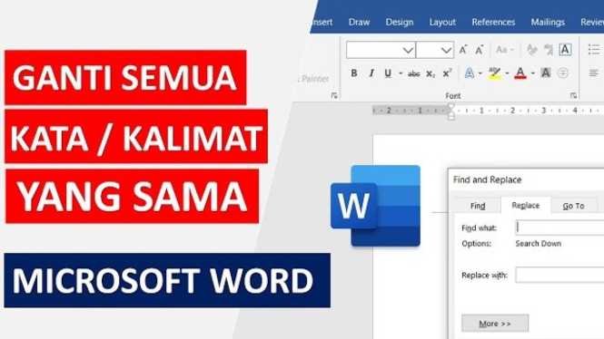 Cara Replace Word