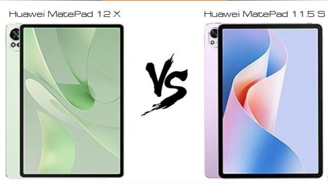 Huawei MatePad 12X dengan MatePad 11.5S