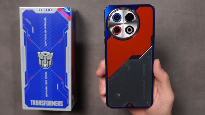 Tecno Spark 30 Pro Optimus Prime Edition