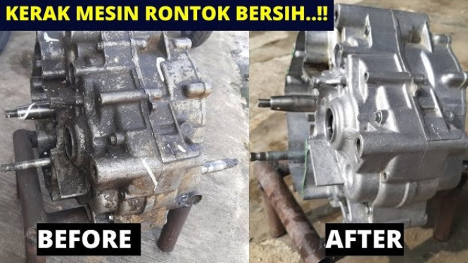 Cara Membersihkan Kerak Mesi