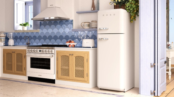 SMEG FAB30, Kulkas 2 Pintu (Ilustrasi)