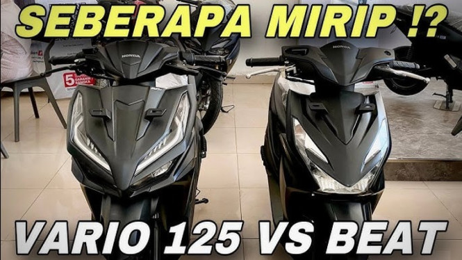 Honda Beat Deluxe vs Vario 125 CBS