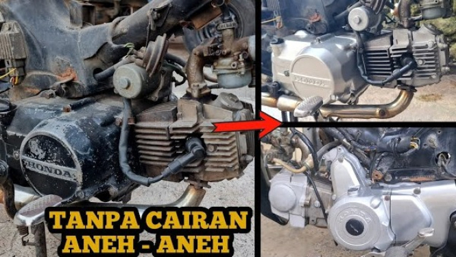 Cara Membersihkan Mesin Motor
