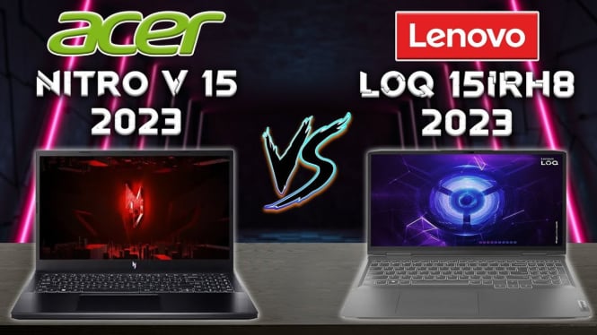 Lenovo LOQ dan Acer Nitro 15