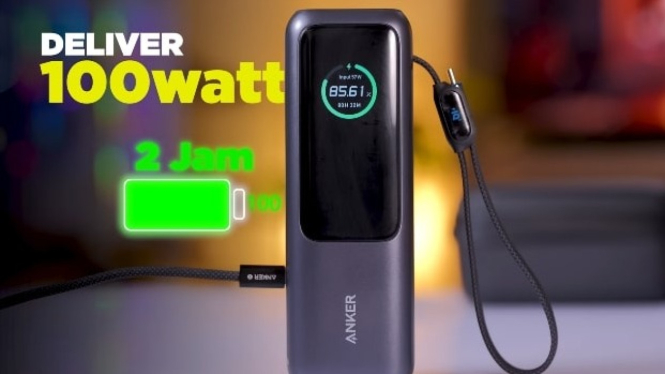 Powerbank Anker 25000mAh Output 165 Watt