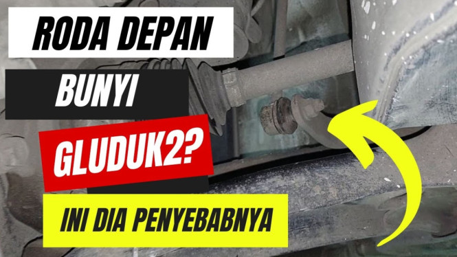 Roda depan mobil bunyi