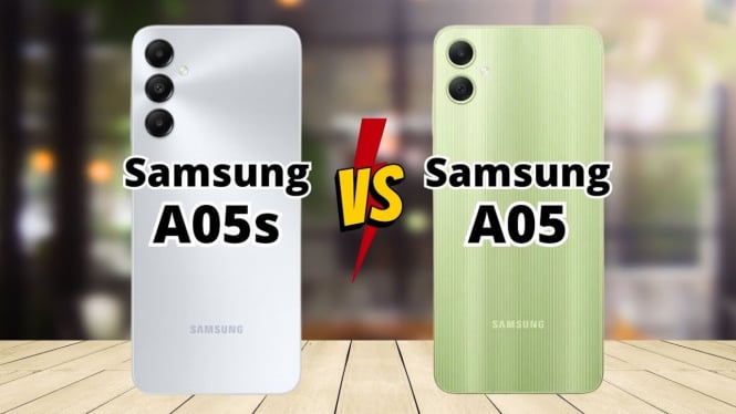 Samsung A05 atau A05s