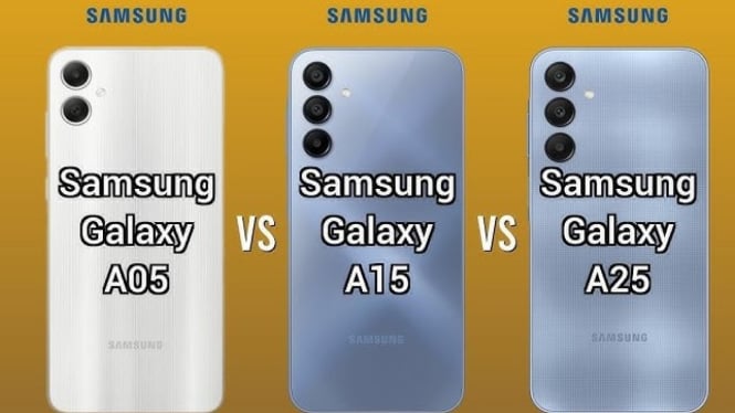 Samsung A05 vs A15 vs A25