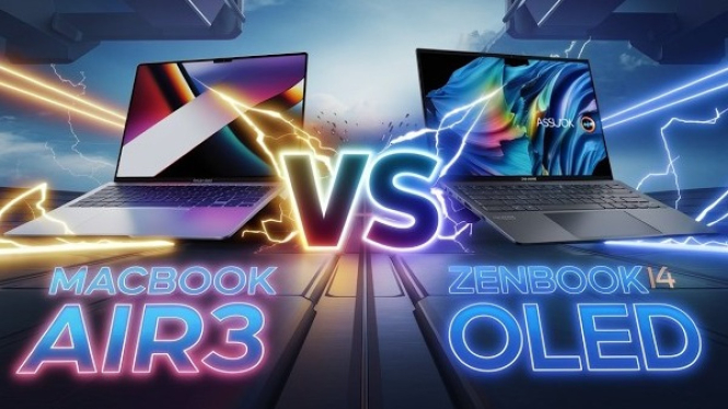 MacBook Air M3 vs ASUS Zenbook S14 OLED