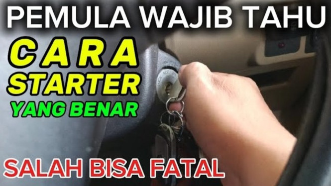 Cara starter mobil