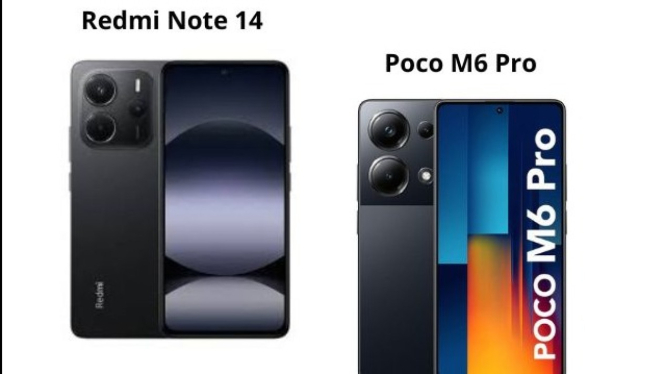 Redmi Note 14 vs Poco M6 Pro