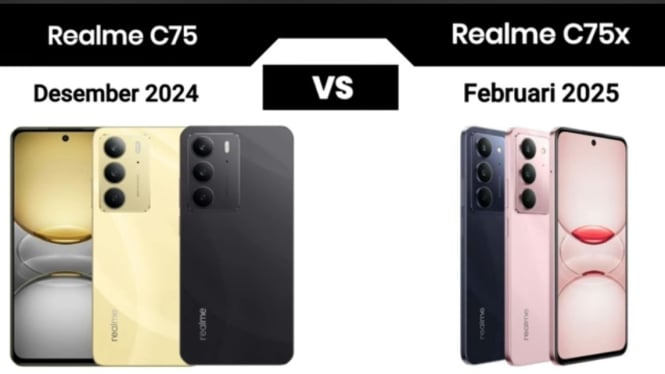 Realme C75 Vs Realme C75X