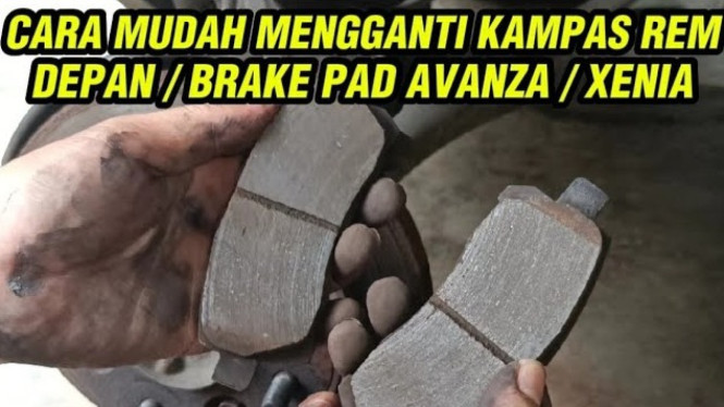 Cara mengganti kampas rem