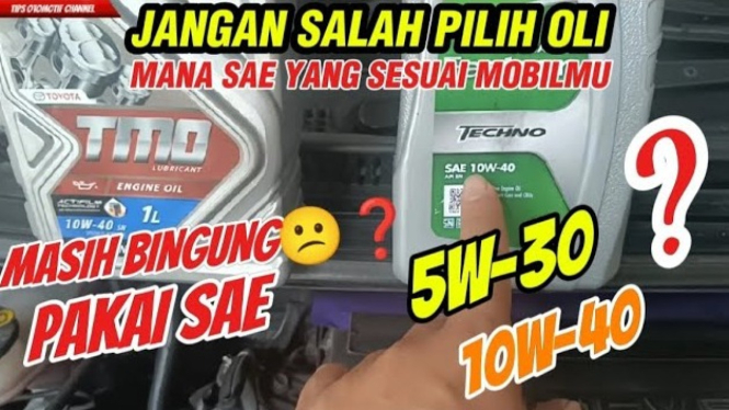 Memilih oli untuk mobil