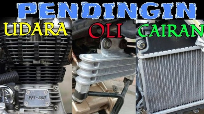 Perbandingan Sistem Pendingin Pada Motor