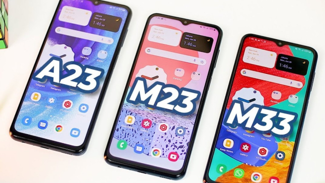 Samsung Galaxy A23, M23 5G, atau M33 5G