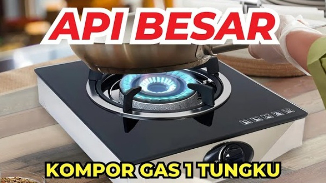 Rekomendasi Kompor Gas Satu Tungku Terbaik