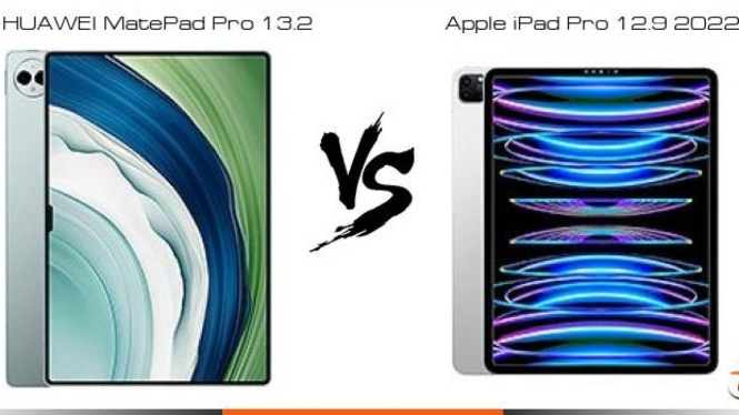 Huawei MatePad Pro 13.2 Inci vs iPad Pro 12.9