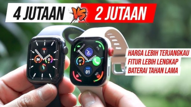 Huawei Watch Fit 4 dan Apple Watch SE