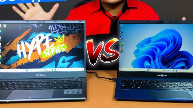Axioo Hype 1 dan Advan Soulmate