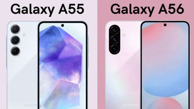 Samsung Galaxy A55 vs A56