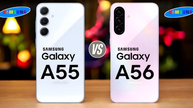 Samsung Galaxy A55 vs Samsung Galaxy A56