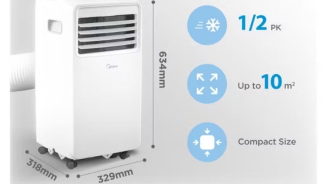 AC Portabel Freon