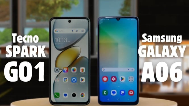 TECNO Spark Go 1 vs Samsung Galaxy A06