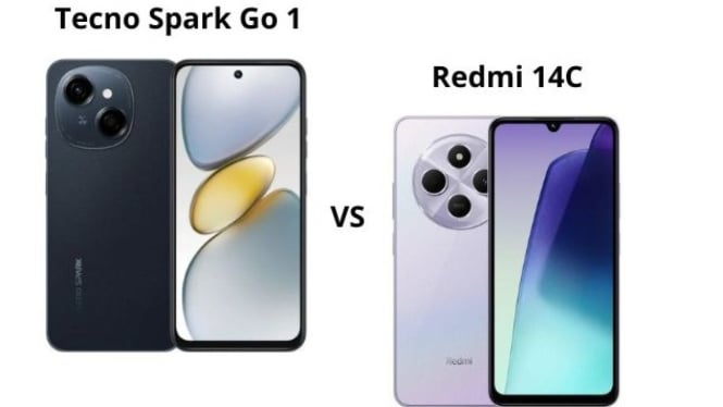 Tecno Spark Go 1 vs Redmi 14C