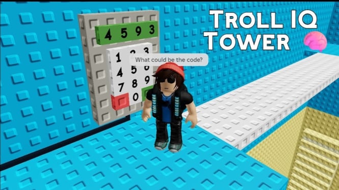Roblox Troll IQ Tower