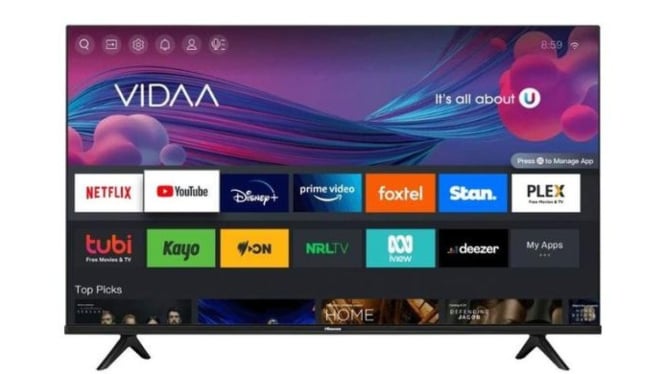Hisense 50E6H, TV