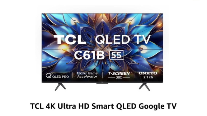 TCL C61B, Google TV 4K Ultra HD