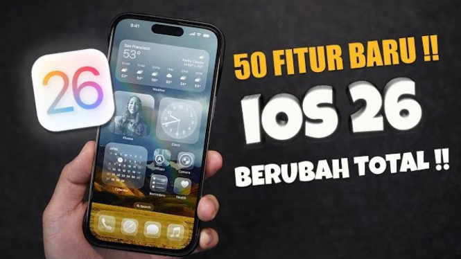 50 fitur iOS 26