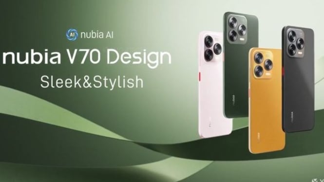 nubia V70 Design