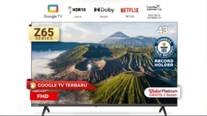 Coocaa 43Z65 Google TV