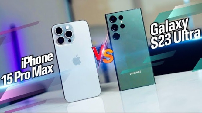 iPhone 15 Pro Max vs Samsung Galaxy S23 Ultra