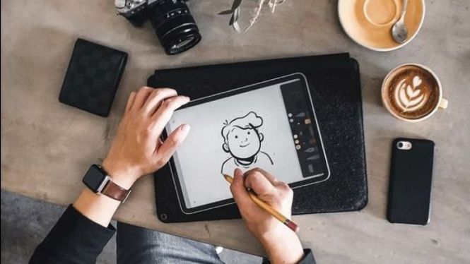 Ilustrasi Tablet