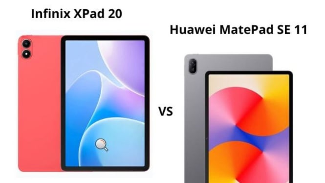 Infinix XPad 20 vs Huawei MatePad SE 11