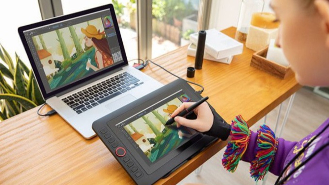 Ilustrasi Tablet