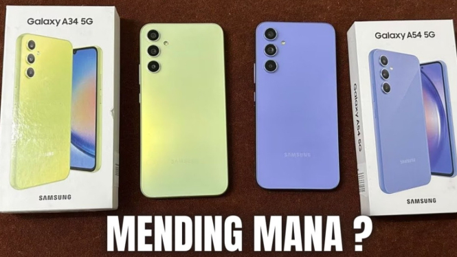 Samsung Galaxy A34 vs Samsung Galaxy A54