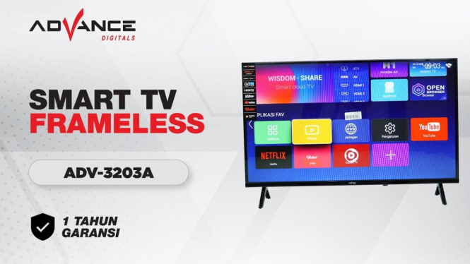 Android TV Smart Advance ADV-3202A TV HD 32