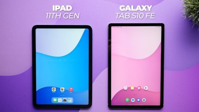 iPad 11 vs Galaxy Tab S10 FE