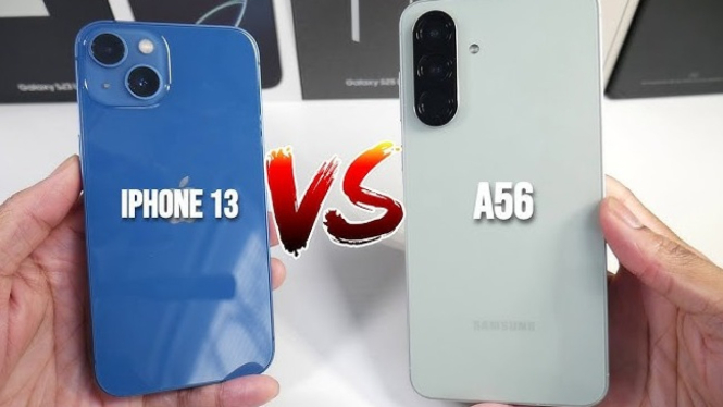 Samsung Galaxy A56 vs iPhone 13