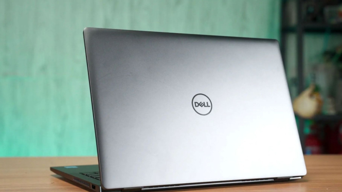 Ilustrasi Laptop Dell