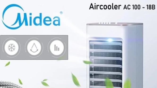 Midea Air Cooler 4.8L AC100-18B
