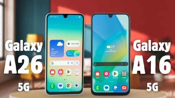 Perbandingan Galaxy A26 vs A16