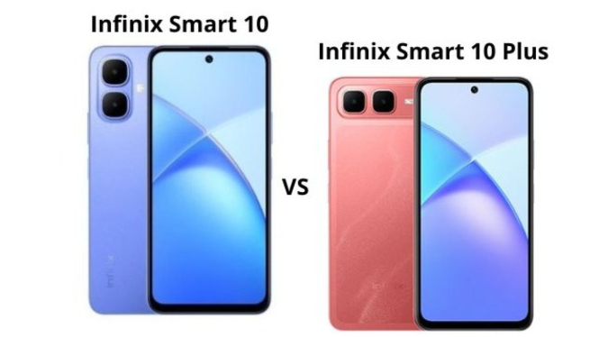 Infinix Smart 10 vs Smart 10