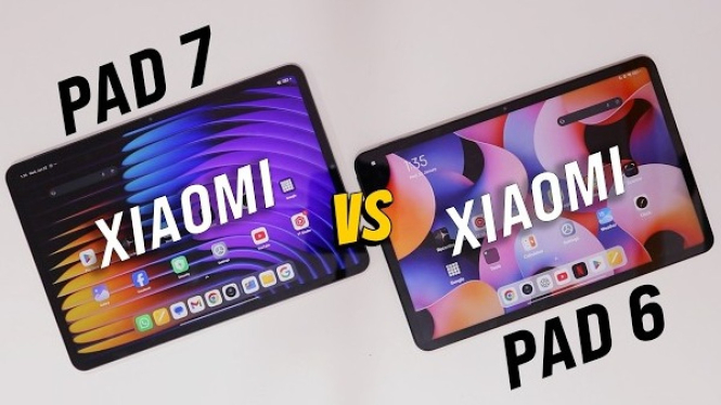 Perbandingan Xiaomi Pad 6 dengan Pad 7
