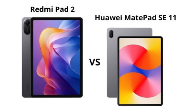 Redmi Pad 2 vs Huawei MatePad SE 11
