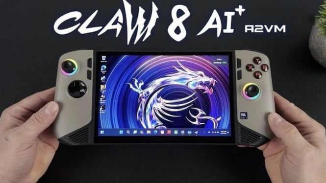 MSI Claw 8 AI Plus